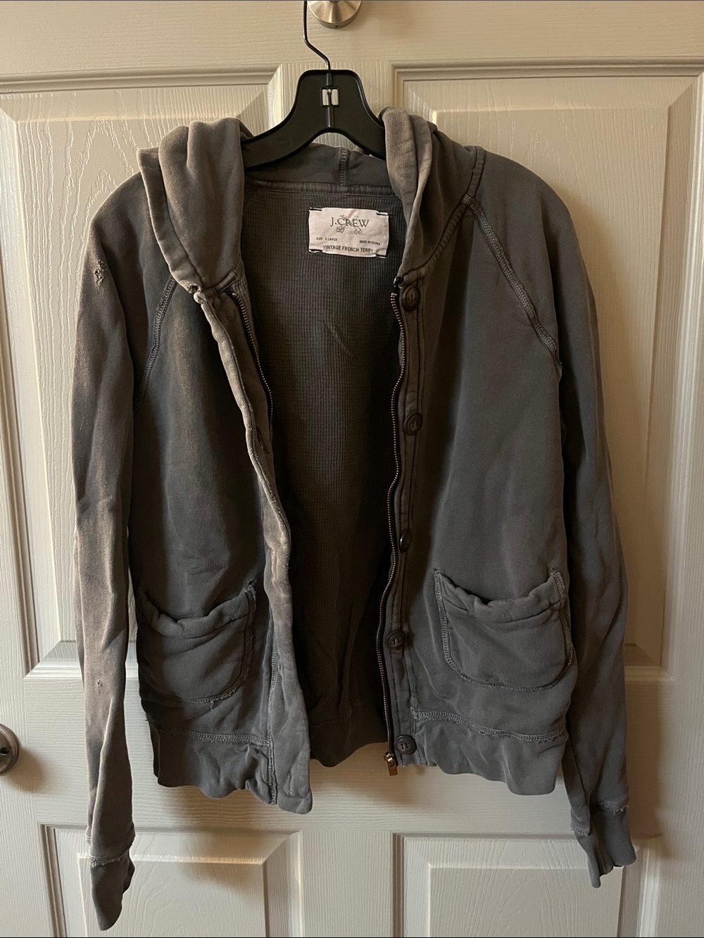 7/$20 J. Crew Women’s Hooded Jacket with Buttons
